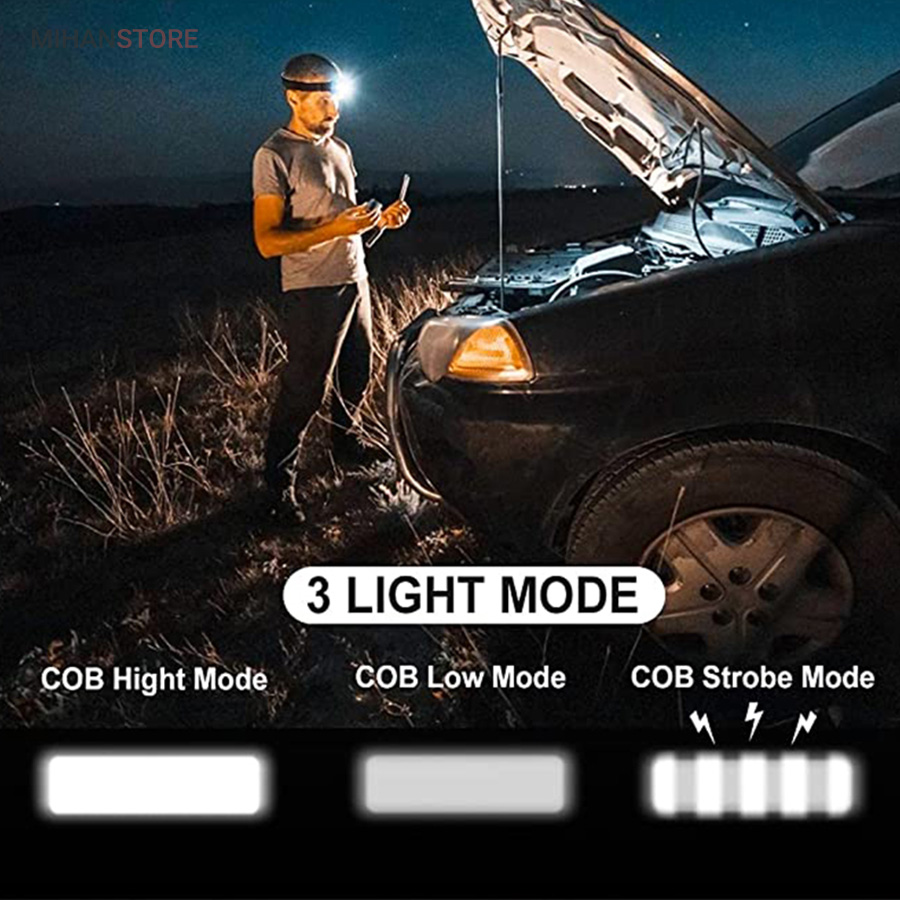 چراغ پیشانی 3 حالته Everest