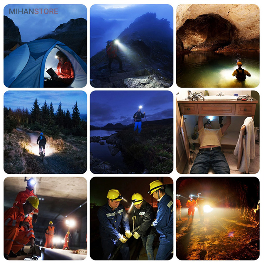 چراغ پیشانی 3 حالته Everest