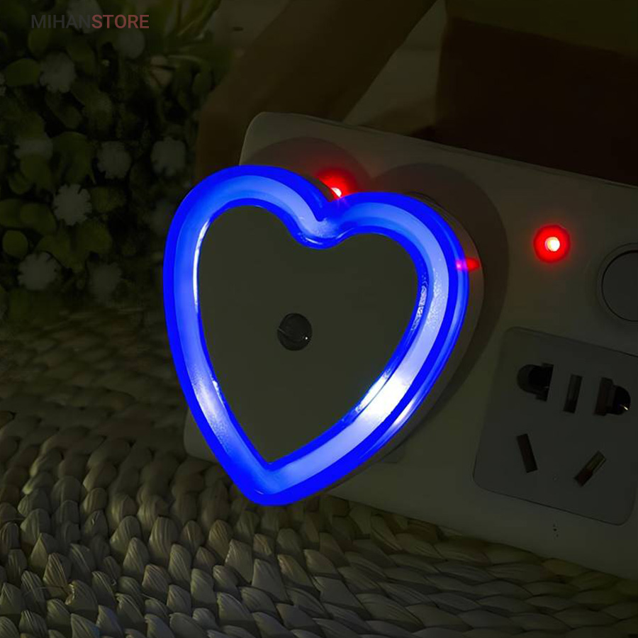 چراغ خواب سنسور دار Heart