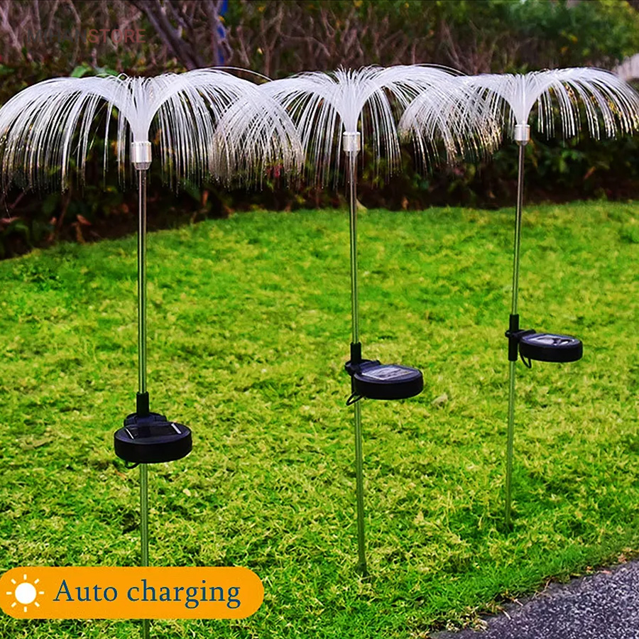 چراغ آبشاری باغچه خورشیدی