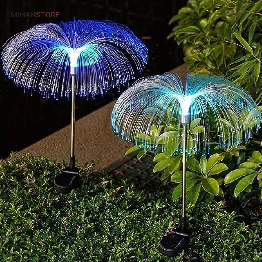 چراغ آبشاری باغچه خورشیدی