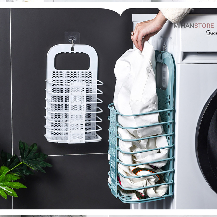 سبد لباس دیواری تاشو Tianyia