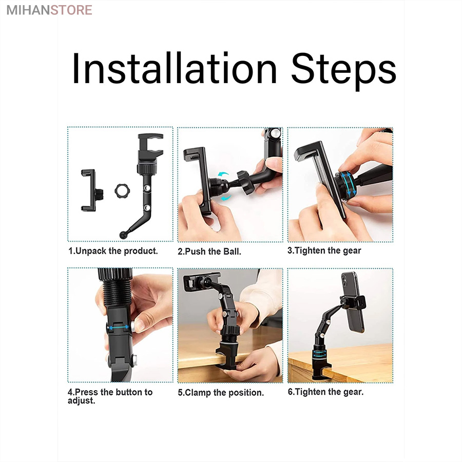 هولدر موبایل آینه ای
