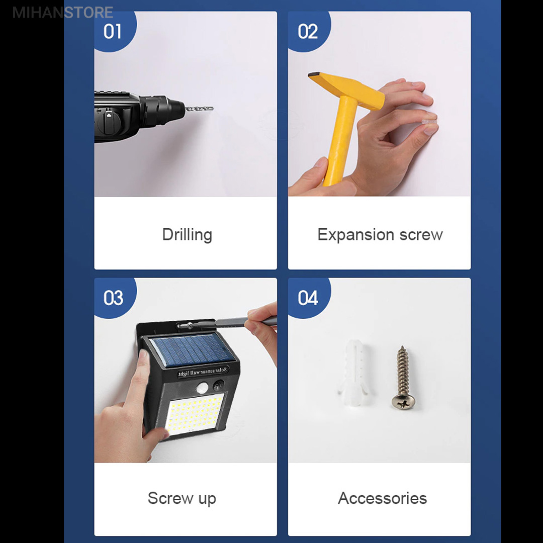 چراغ خورشیدی دیواری Solar Light