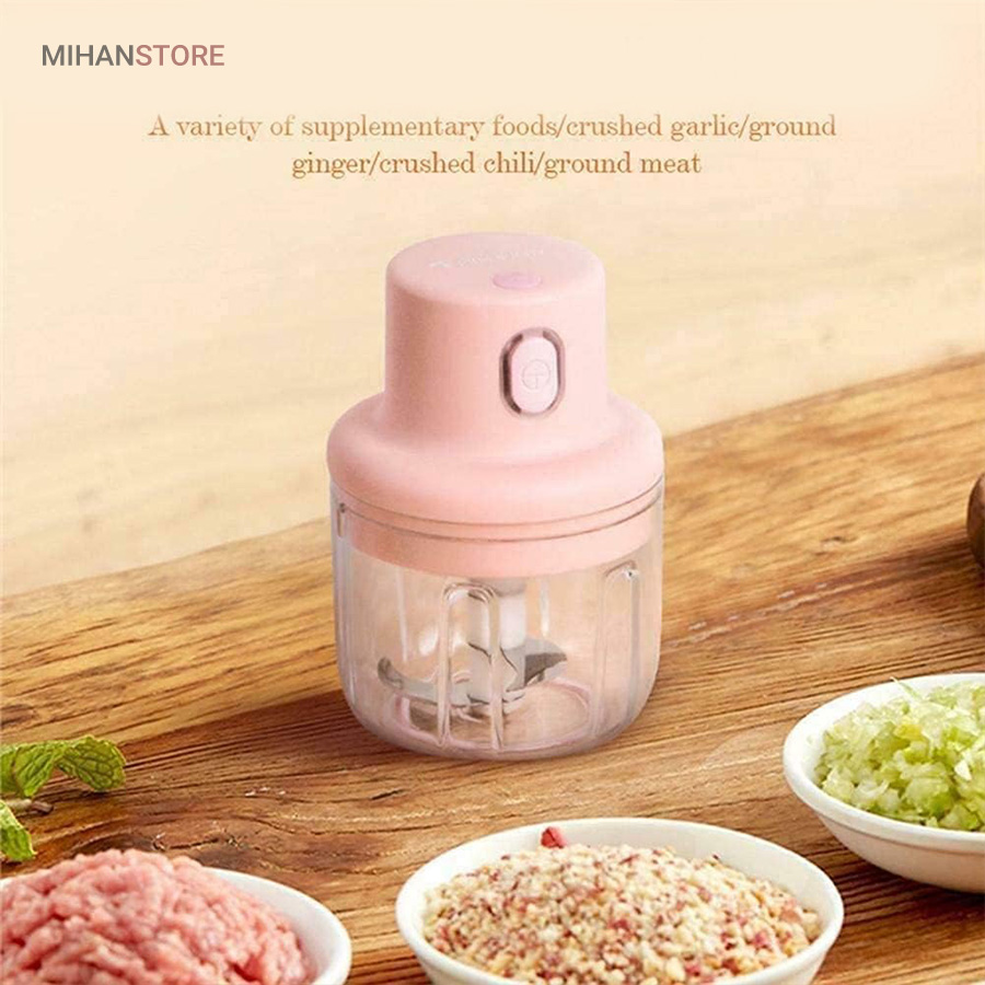 مینی خردکن شارژی 3 تیغه