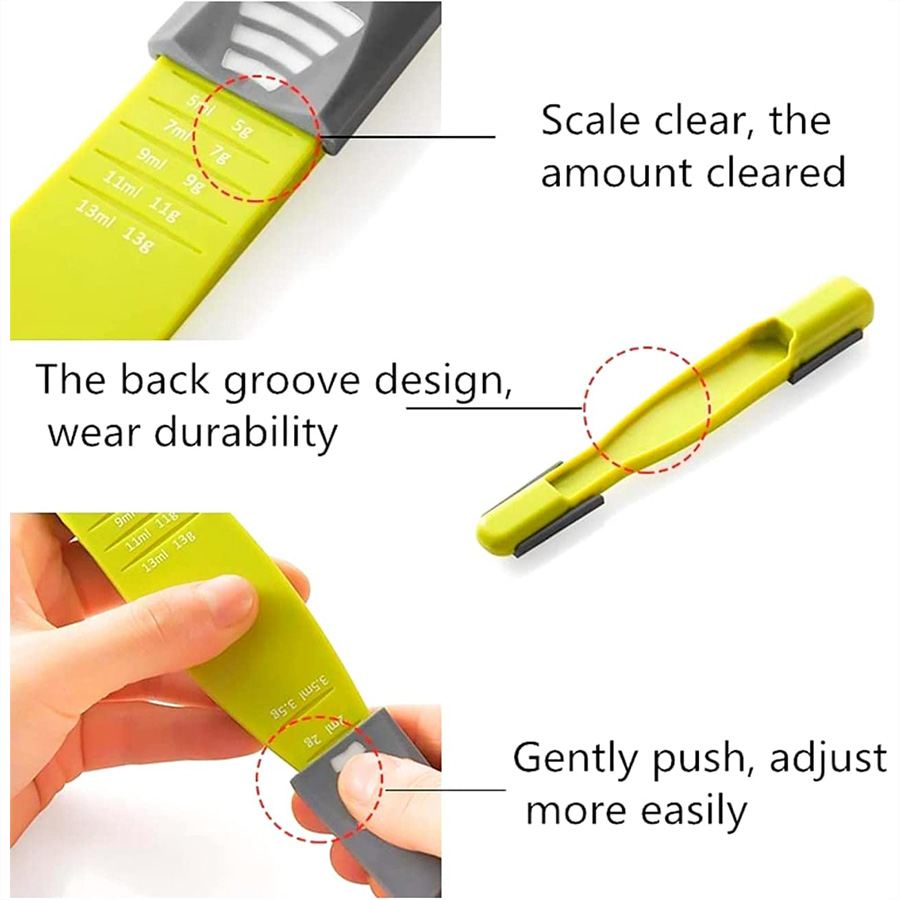 قاشق اندازه گیری پیمانه دو طرفه Spoon