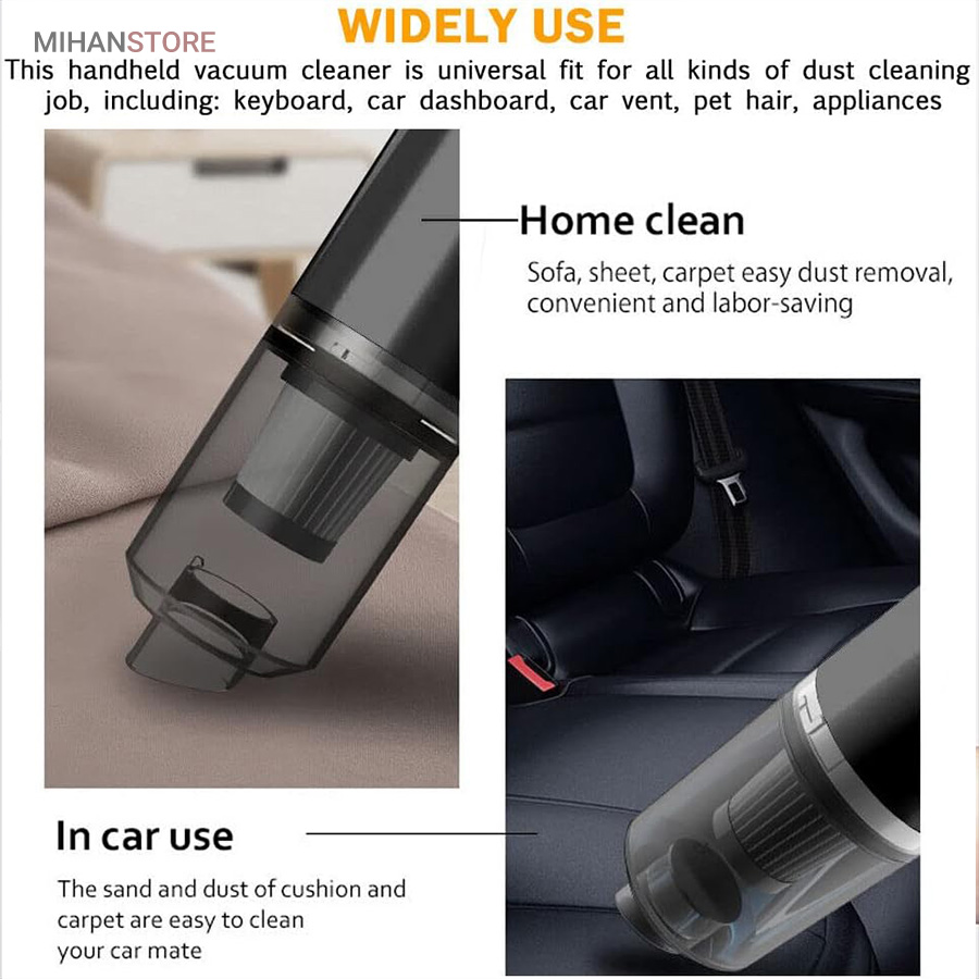 جاروبرقی شارژی همراه