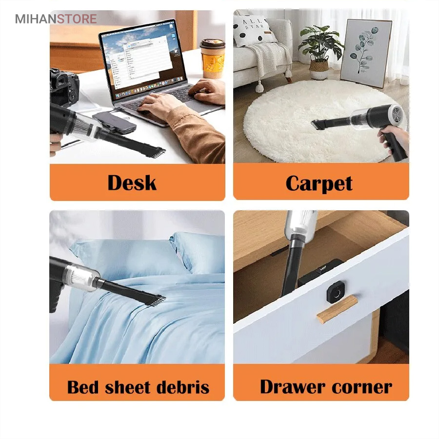 جاروبرقی شارژی همراه