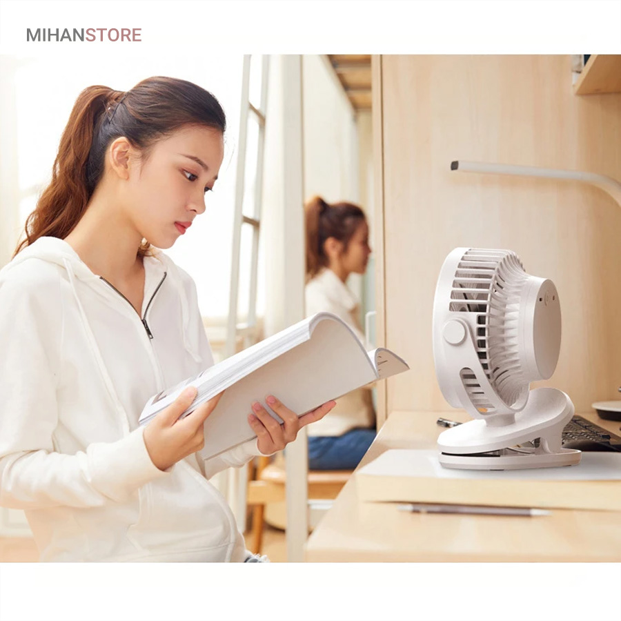 مینی پنکه شارژی گیره دار