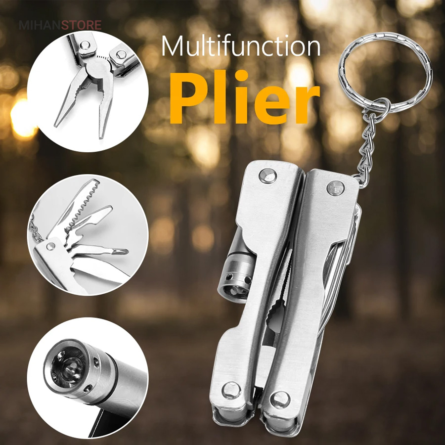 مینی انبر دست 7 کاره تاشو