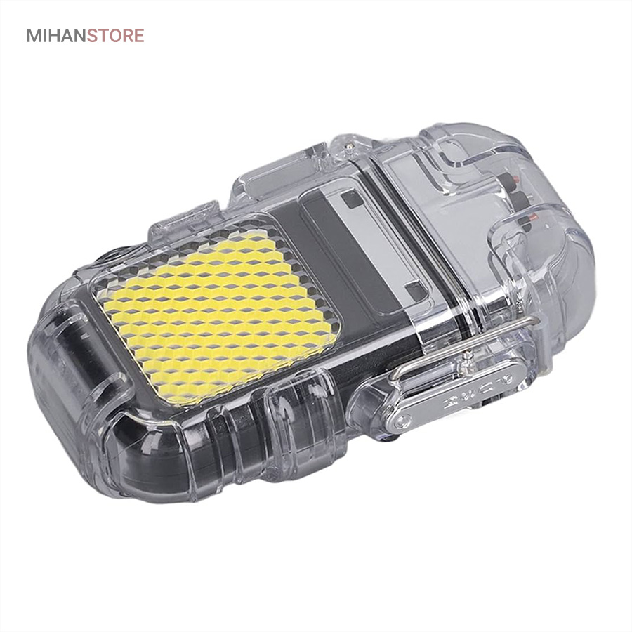 فندک الکتریکی (شارژی) چراغ قوه دار