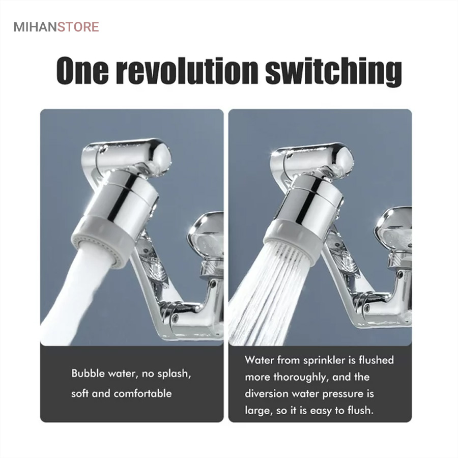 سر شیر آب متحرک مدل بازویی