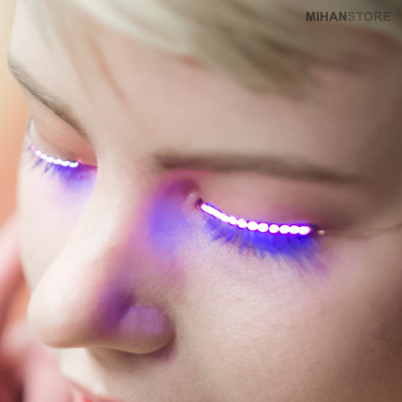 مژه درخشان LED