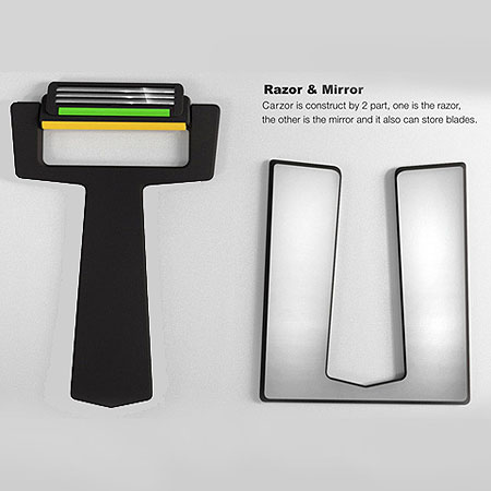 ریش تراش کارتی Carzor