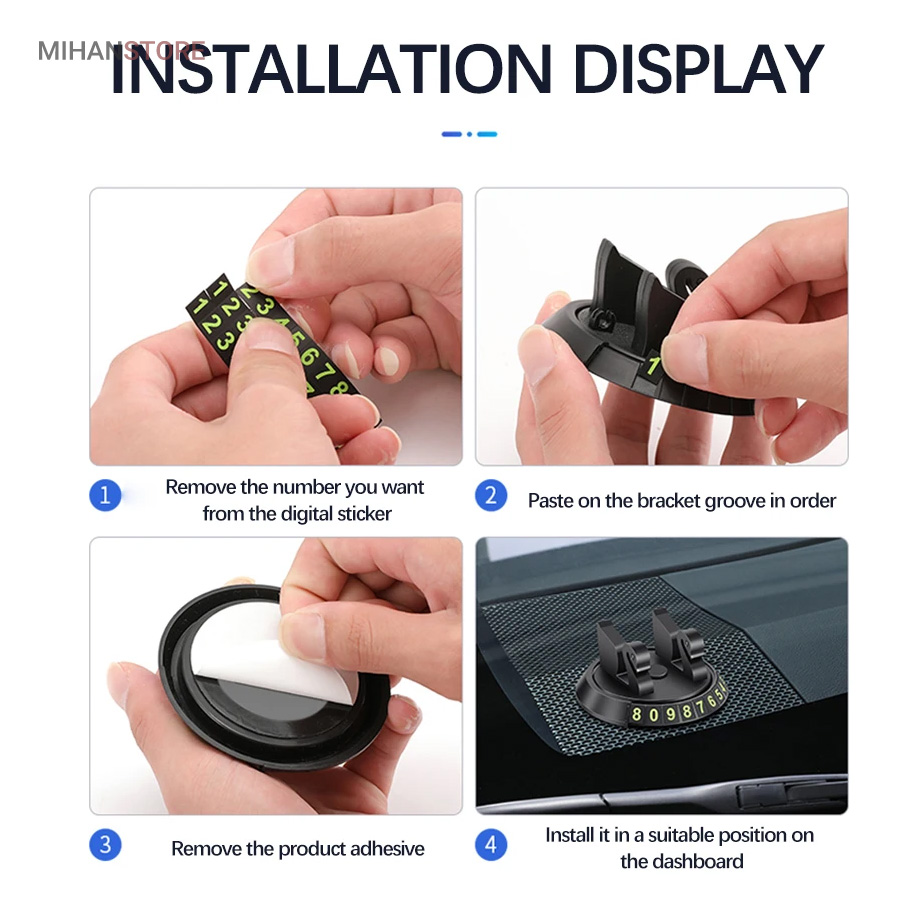 هولدر و پارک فون چرخشی موبایل