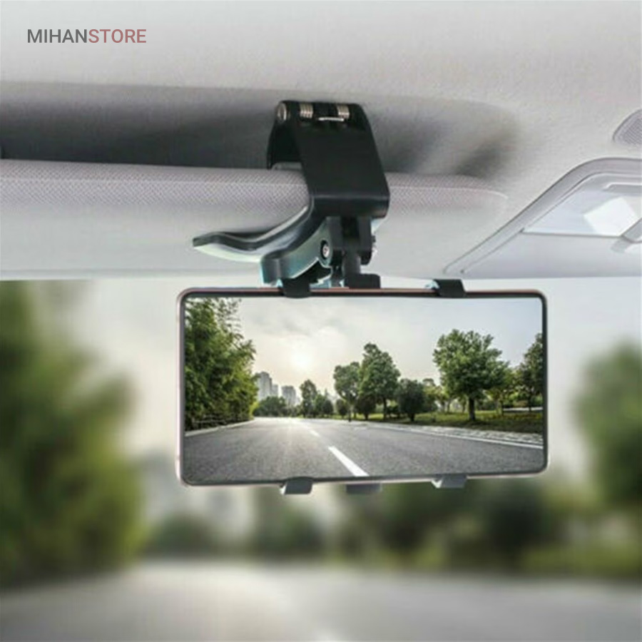 هولدر موبایل جلو داشبورد و سایه بان