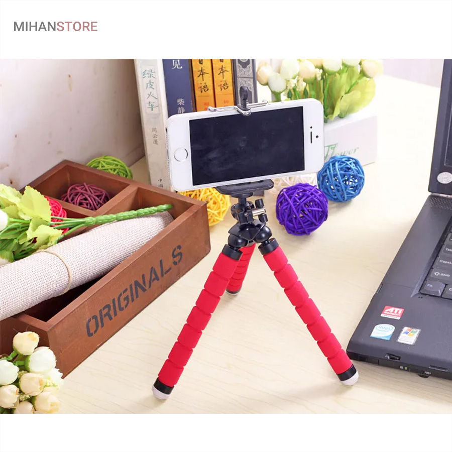 سه پایه دوربین و موبایل Spider