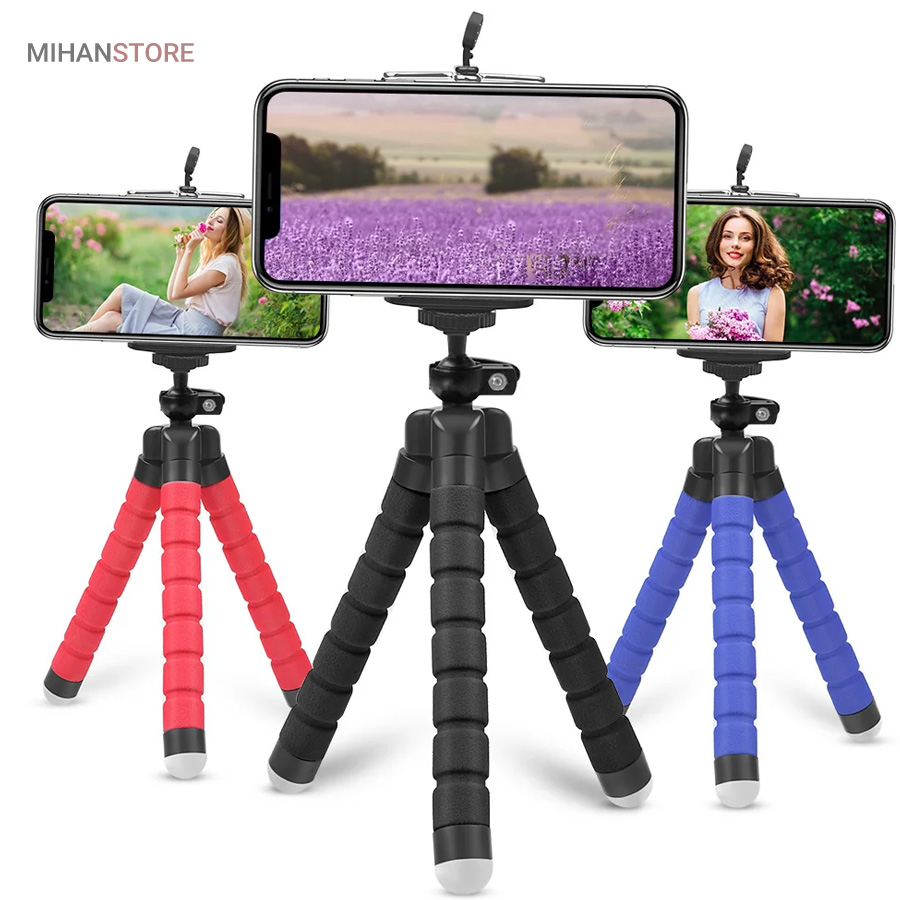 سه پایه دوربین و موبایل Spider