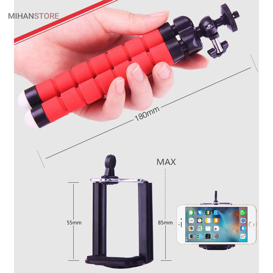 سه پایه دوربین و موبایل Spider