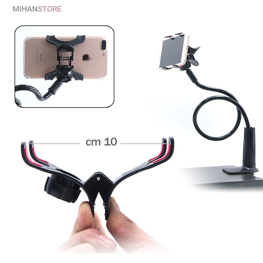 استند فنری و نگهدارنده موبایل