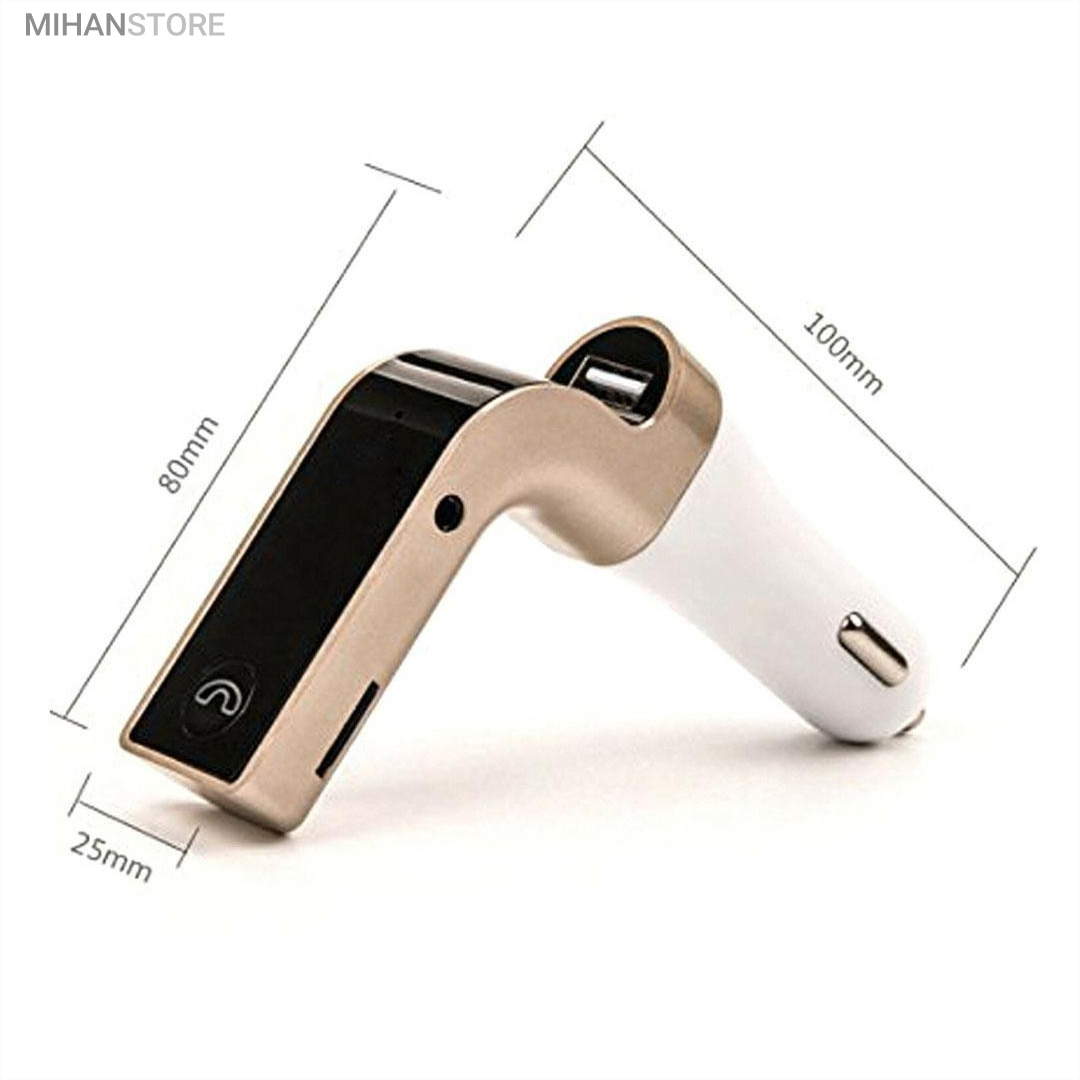 شارژر فندکی بلوتوث و اف ام پلیر خودرو