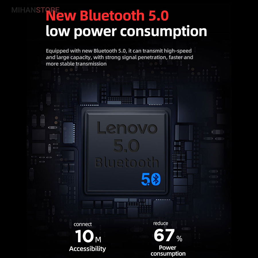 هندزفری بلوتوث گردنی Lenovo