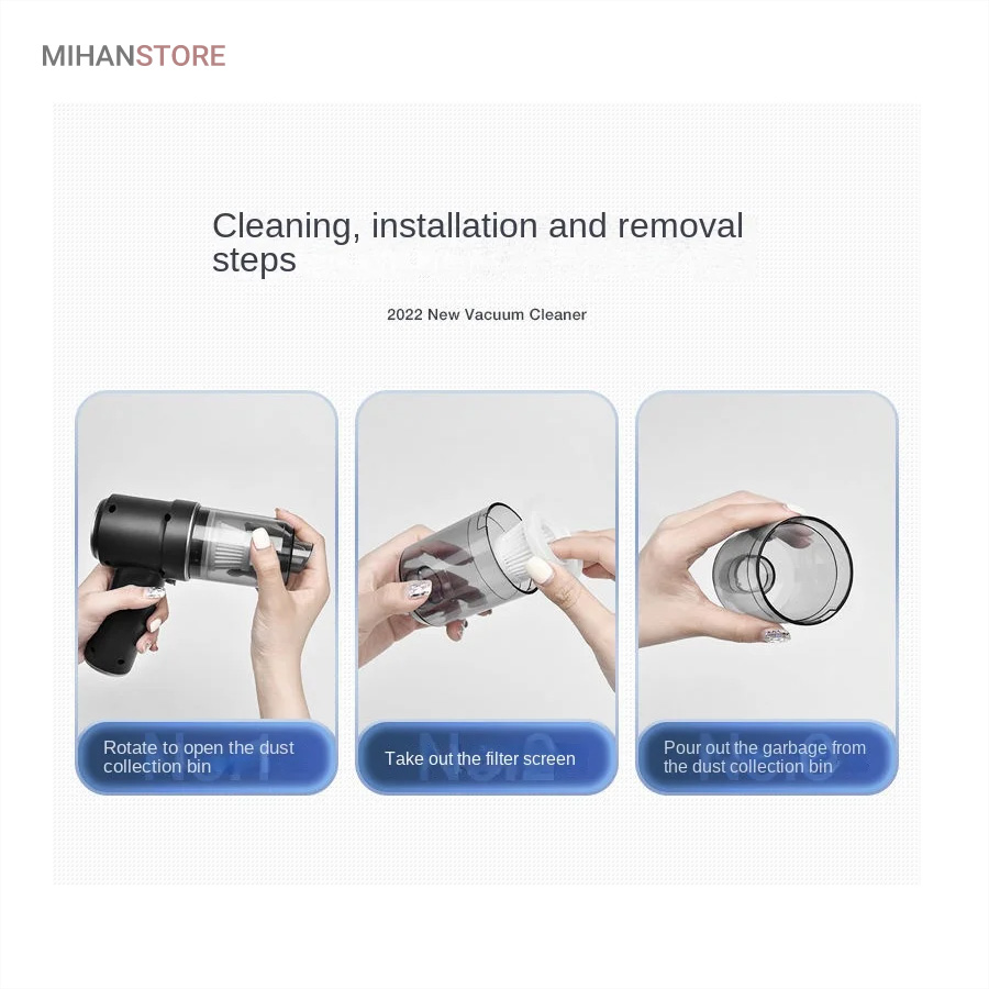 مینی جارو برقی فندکی خودرو