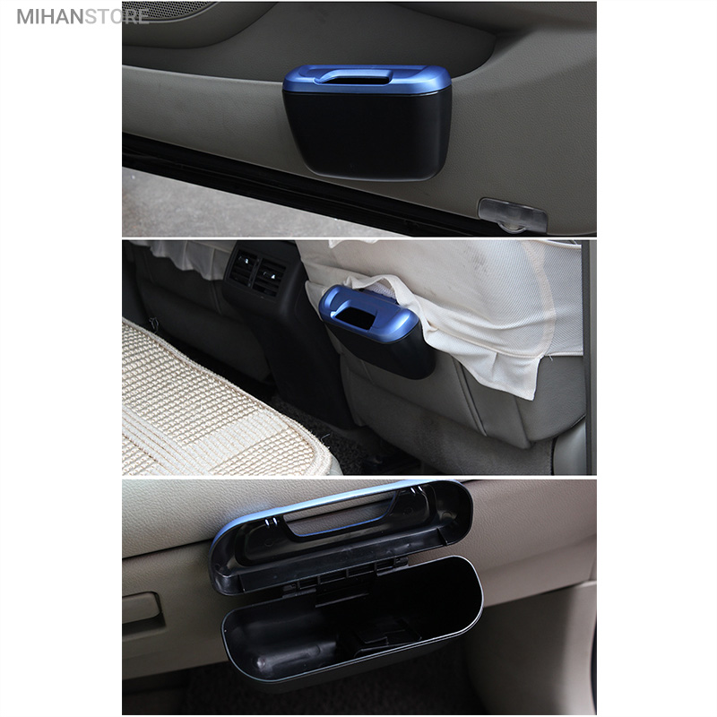 سطل زباله درب دار خودرو