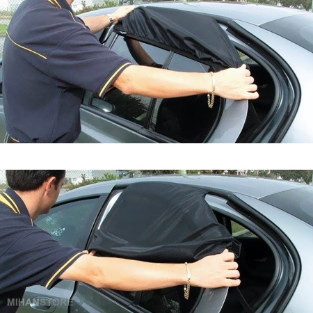 پشه بند و آفتاب گیر خودرو