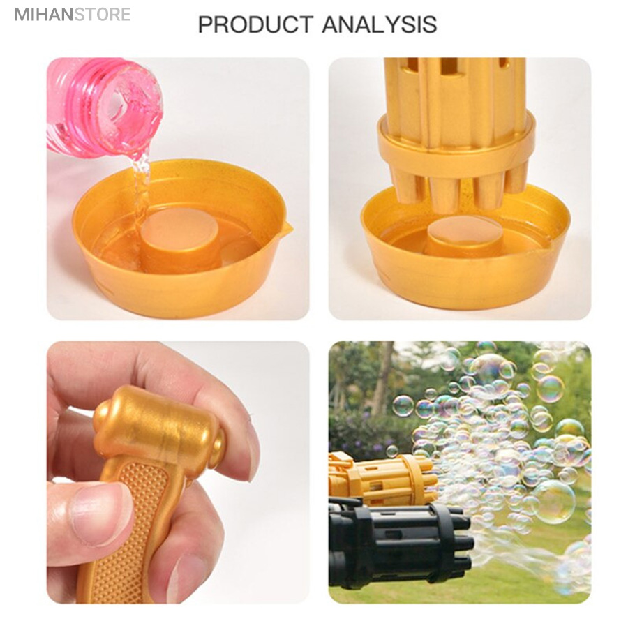 تفنگ حباب ساز BUBBLE GUN